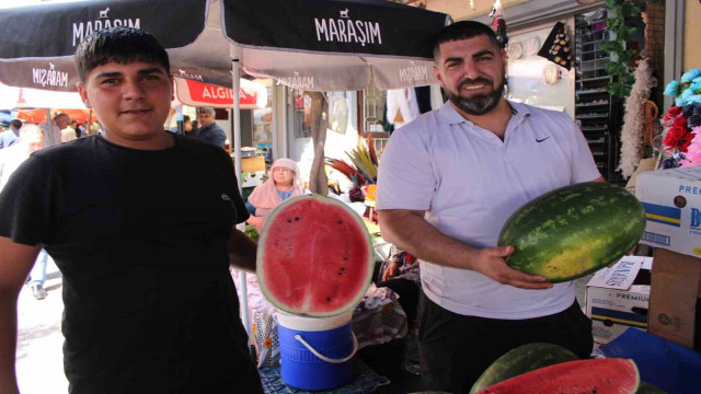 İran karpuzu kilosu 50 liradan tezgahta