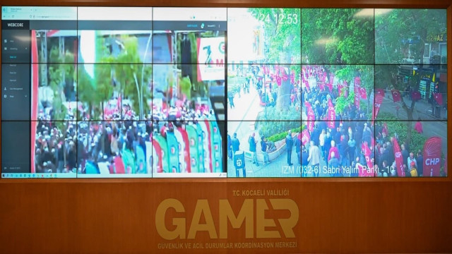 Kocaeli Valisi Yavuz: ”1 Mayıs yürüyüşlerini GAMER’den takip ediyoruz”
