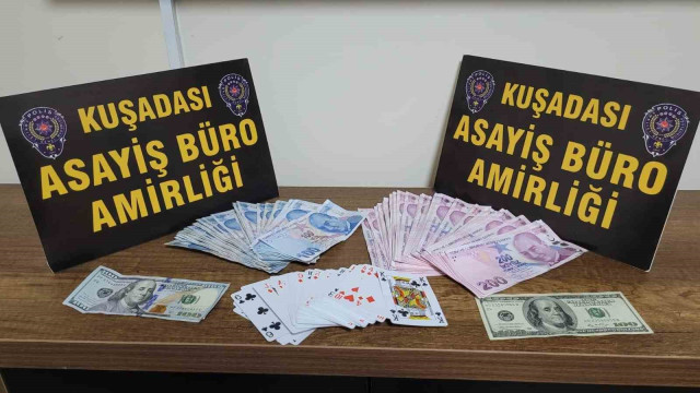 Kuşadası’nda kumar operasyonu