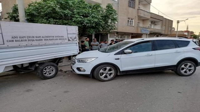 Mardin’de 6 araçlı zincirleme trafik kazası: 1 yaralı