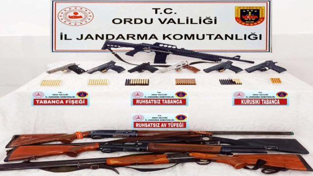 Ordu’da silah kaçakçılığı operasyonunda 1 kişi tutuklandı