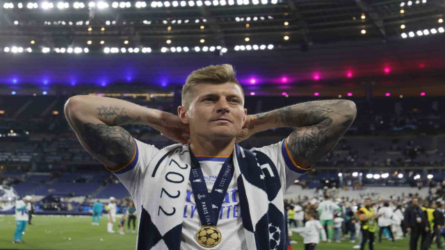 Real Madrid’in Alman yıldızı Toni Kroos, futbolu bırakacağını açıkladı