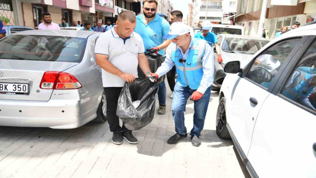 Yunusemre’de temizlik seferberliği: 2 buçuk ton çöp toplandı