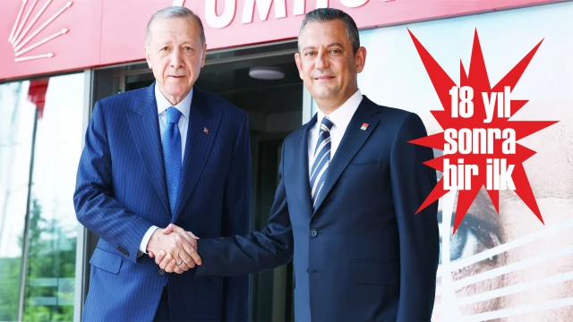 ERDOĞAN’DAN, ÖZEL’E İADE-İ ZİYARET