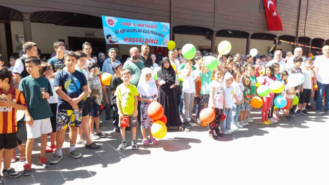 Sinop’ta Yaz Kur’an Kursları açıldı
