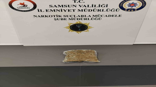 Samsun’da aracında uyuşturucu ele geçen şahıs gözaltına alındı