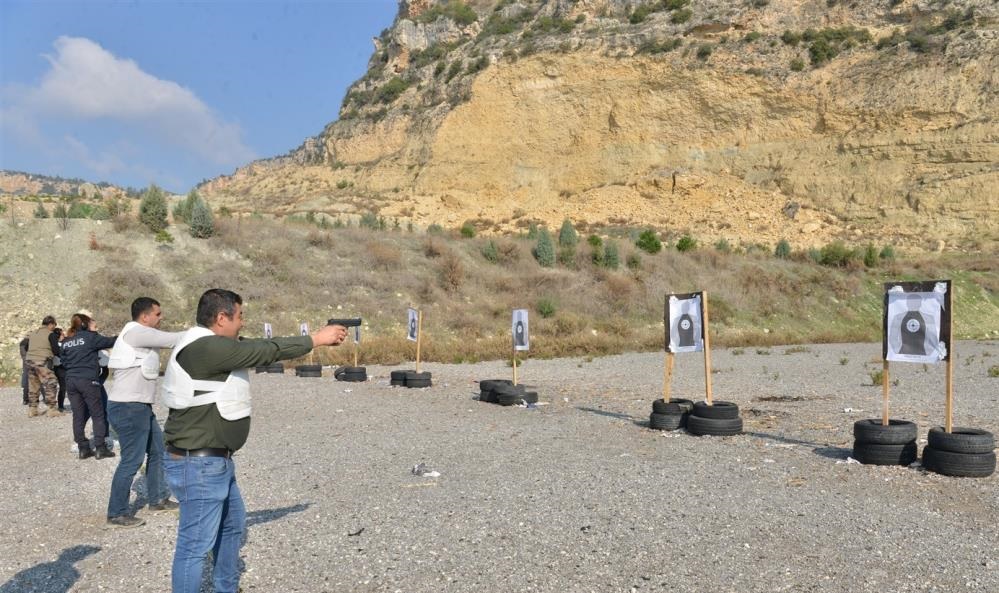 ORMAN MUHAFAZA PERSONELİNE SİLAHLI EĞİTİM VERİLDİ