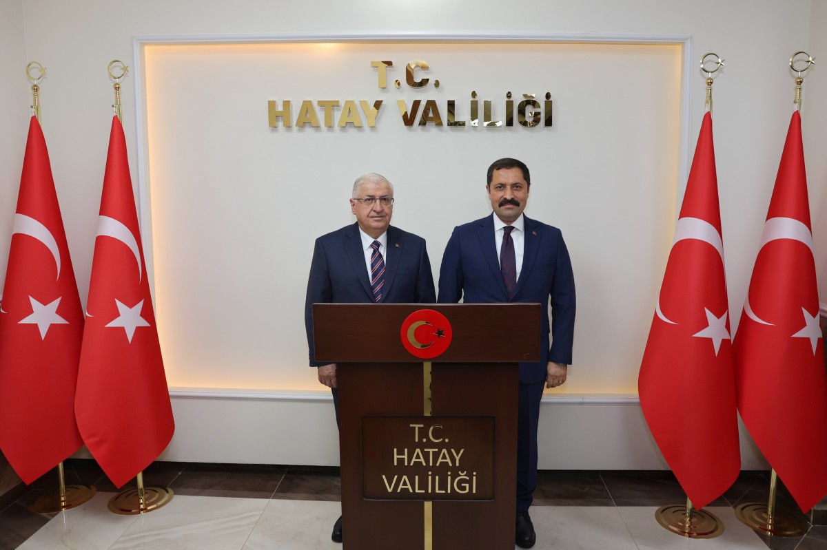 Bakan Güler, Hatay’da incelemelerde bulundu