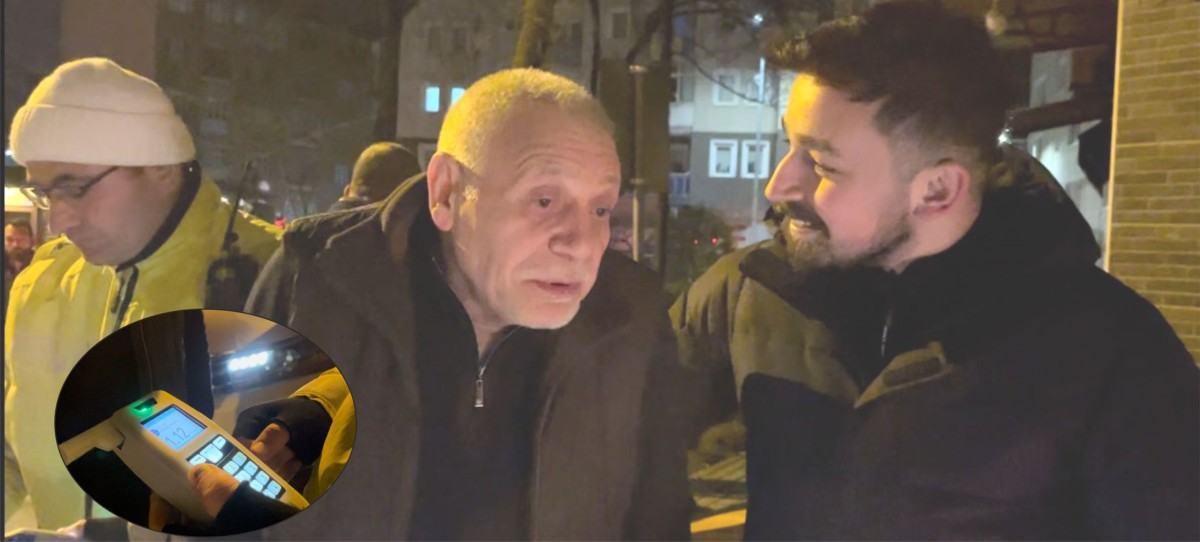 ALKOLLÜ SÜRÜCÜ YAKALANINCA, “BEN Mİ KAÇTIM ALLAH ALLAH” DEDİ