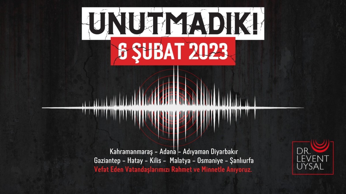 UYSAL: HİÇBİR SABAH 6 ŞUBAT KADAR KARANLIK OLMADI