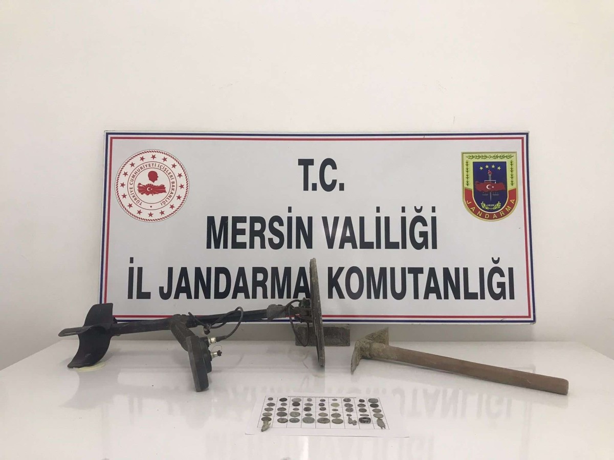 Mersin'de ele geçirildi