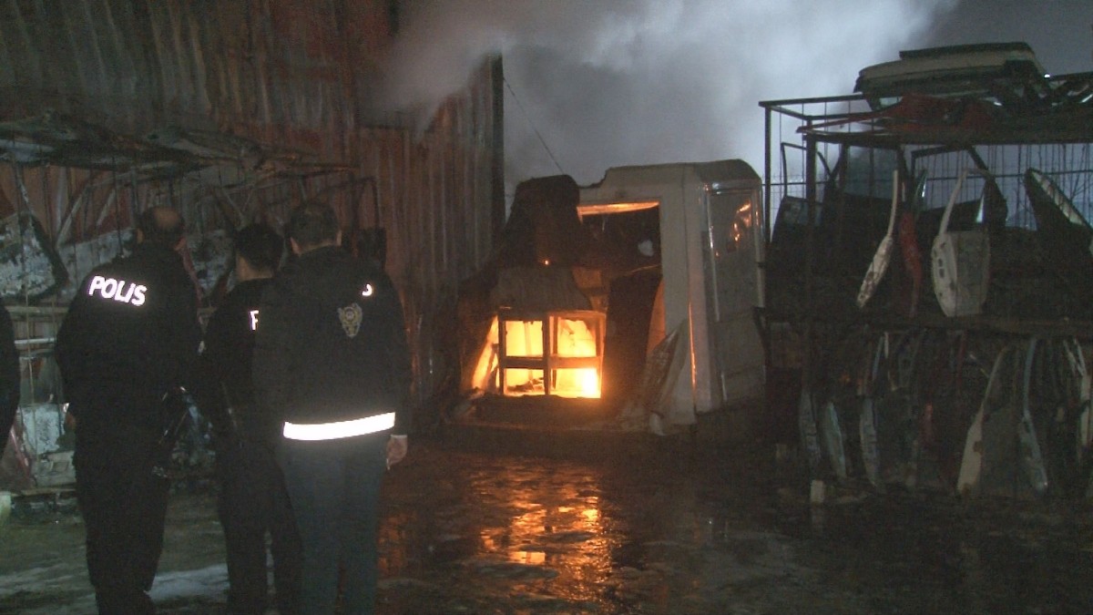 Korkutan yangın