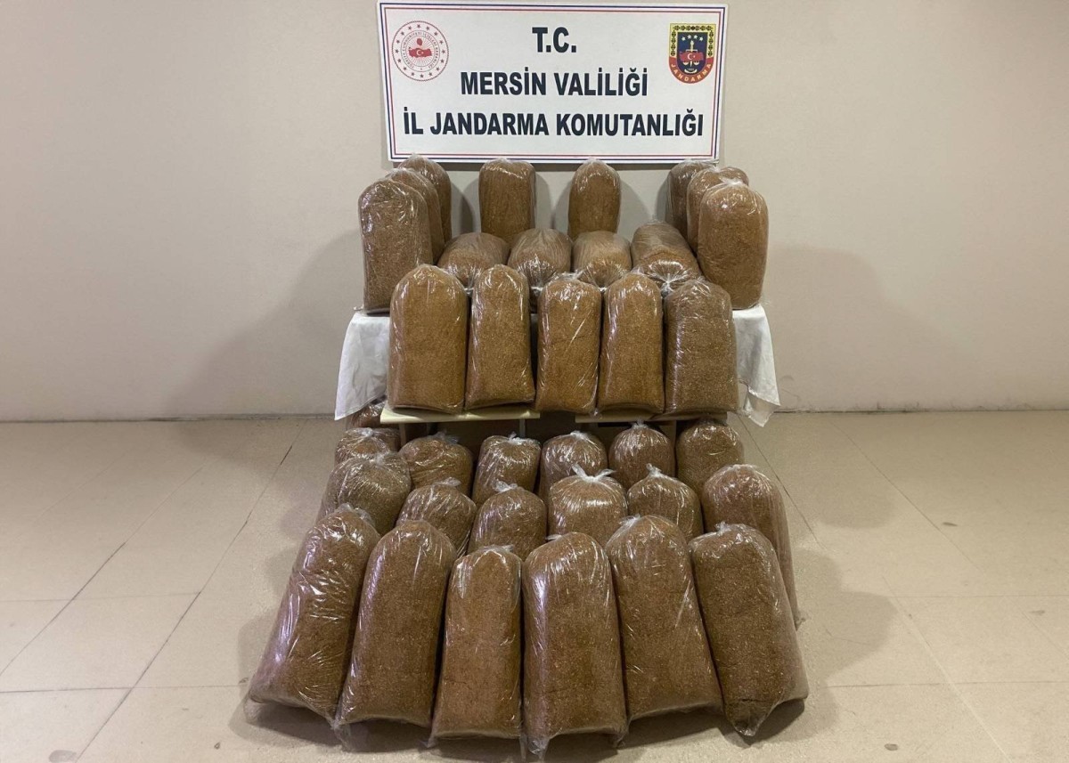 375 kilo kaçak tütün ele geçirildi