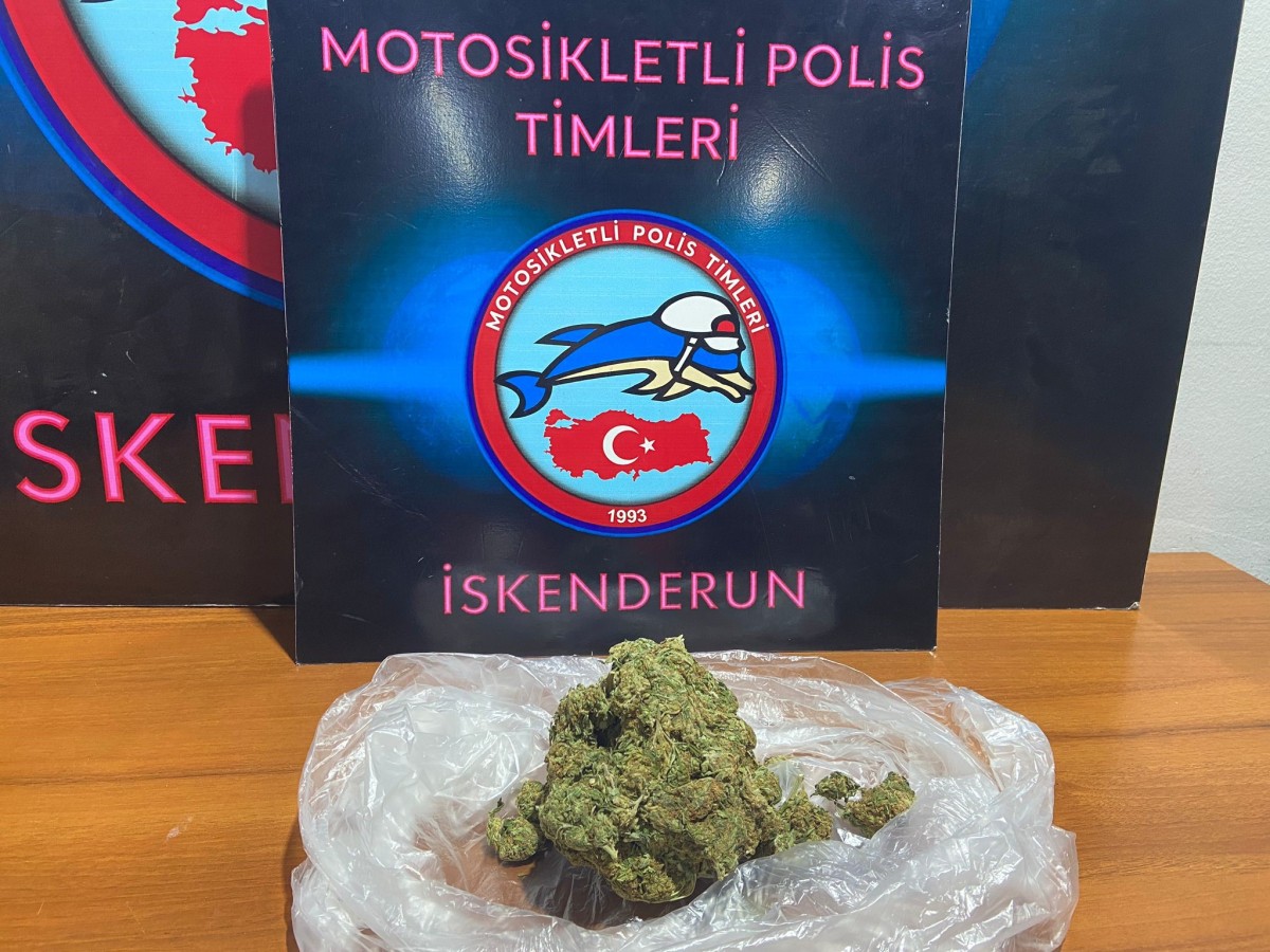 200 gram esrar bulunduran şüpheli yakalandı