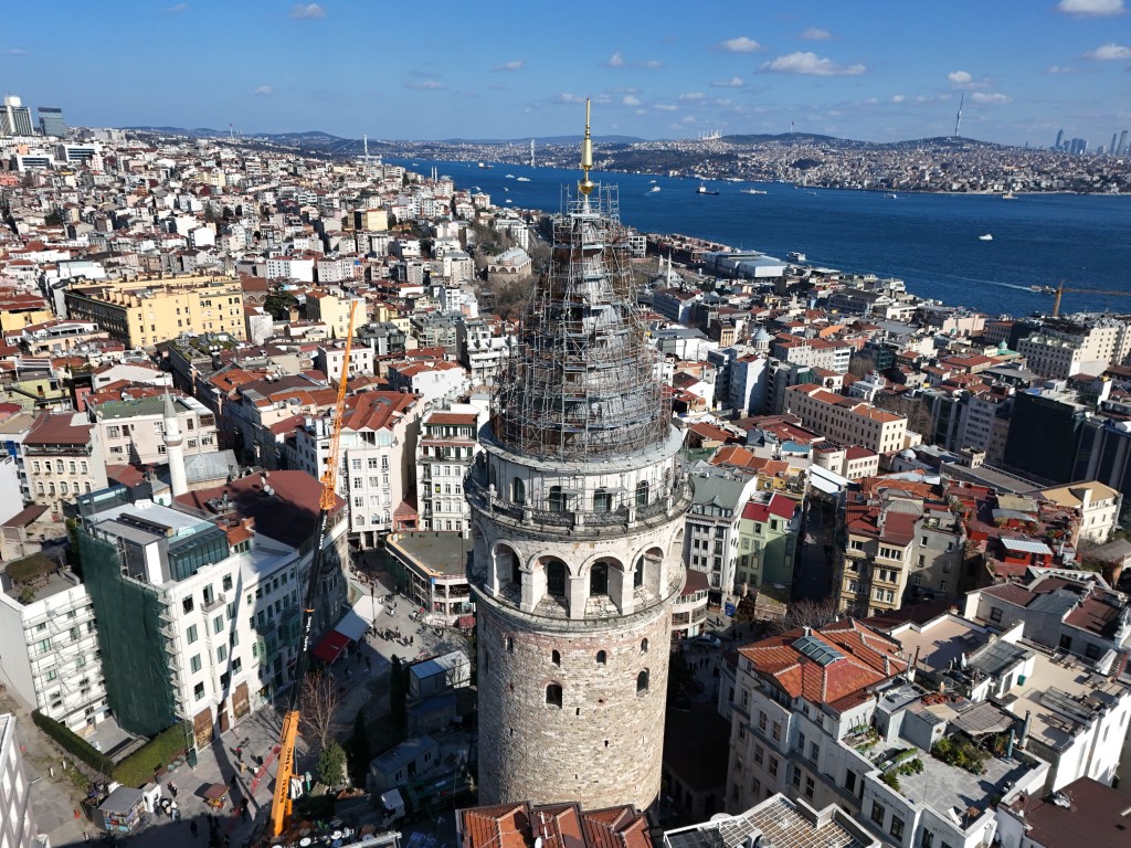 Galata Kulesi’nde nefes kesen restorasyon