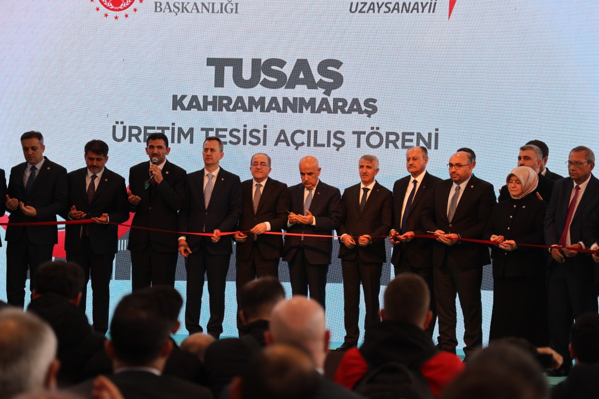 TUSAŞ tesisi açıldı