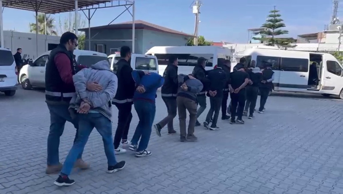 7 şüpheli şahıs yakalandı