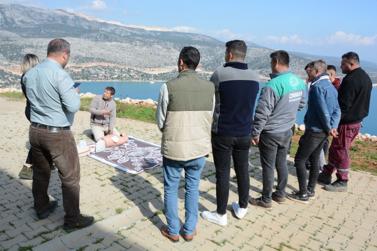 Ormancılara 'İlk Yardım Eğitimi' verildi