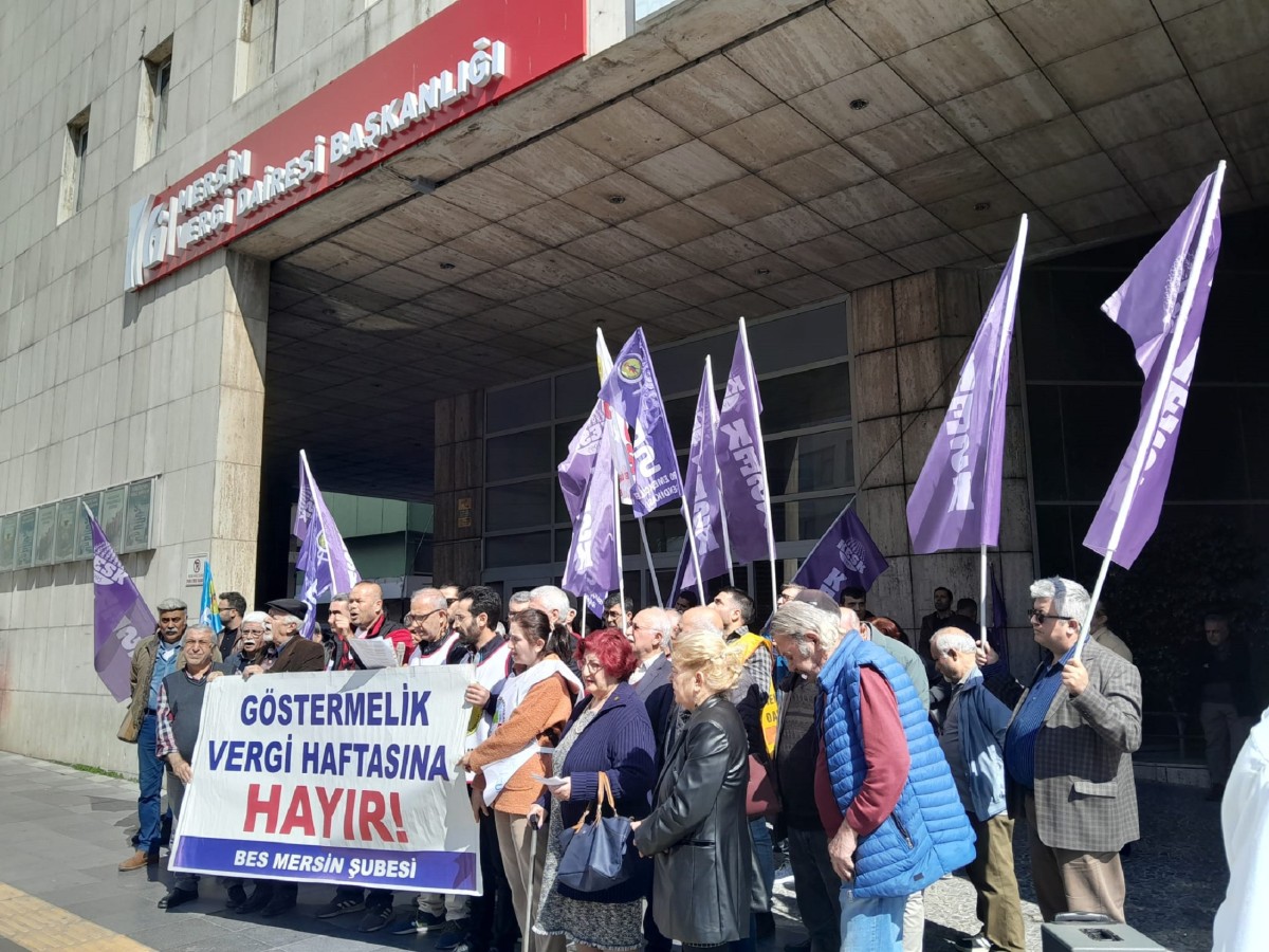 Emekçilerden tepki: “Göstermelik Vergi Haftası istemiyoruz!”