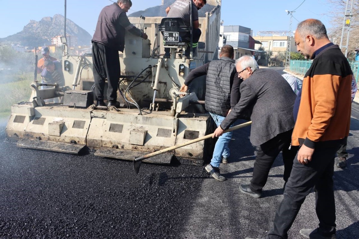 Asfalt çalışmaları tamamlandı