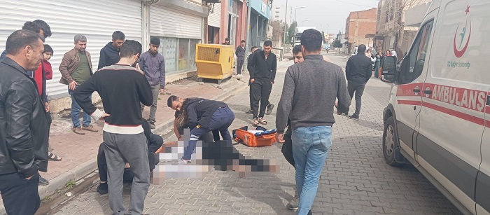 Çocuğuyla aşağı düştü