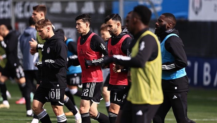 Beşiktaş, Gaziantep FK maçı hazırlıklarını sürdürdü