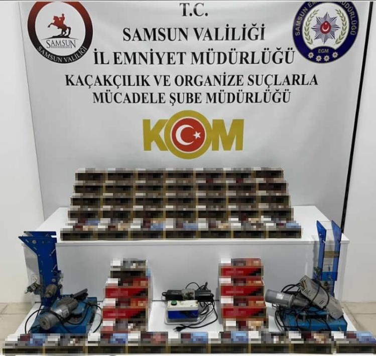 1 ton etil alkol ele geçirildi