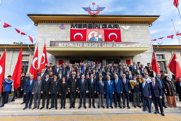 ATATÜRK’ÜN MERSİN’E GELİŞİNİN 101. YILI COŞKUYLA KUTLANDI