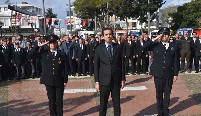Çanakkale Zaferinin yıl dönümü Bozyazı'da törenle kutlandı