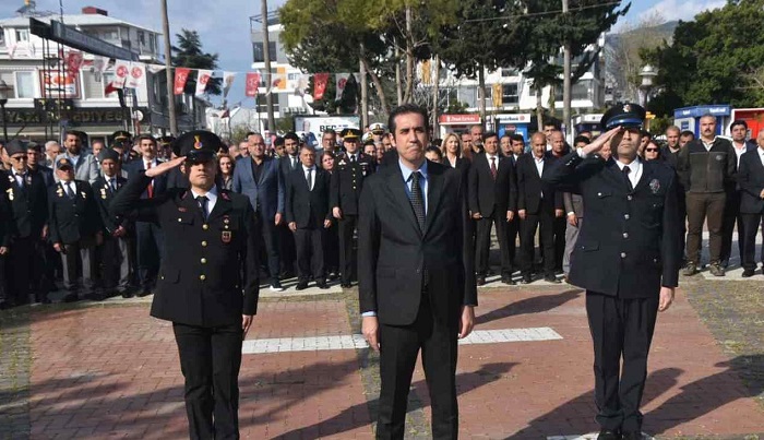  Çanakkale Zaferinin yıl dönümü Bozyazı'da törenle kutlandı