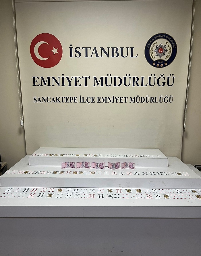 Kumar oynanan adrese baskın: 38 bin lira para cezası kesildi