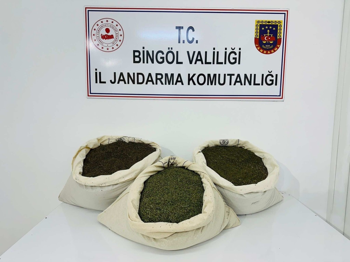 34 kilogram uyuşturucu ele geçirildi