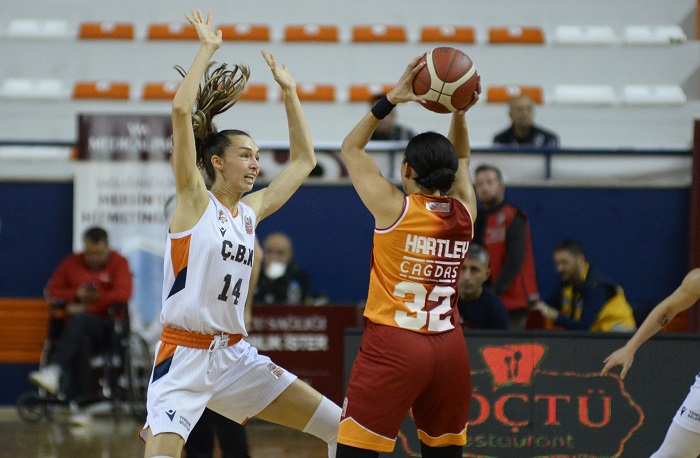 ING Kadınlar Basketbol Süper Ligi: ÇBK Mersin: 88 - Galatasaray: 99