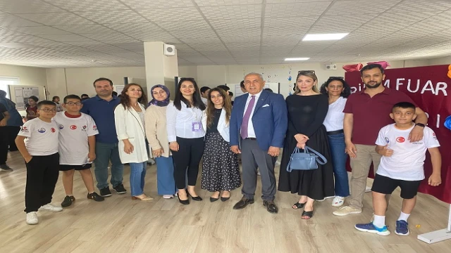 Mersin’de TÜBİTAK 4006 Bilim Fuarı'na Yoğun İlgi
