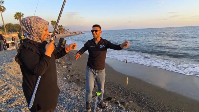 Oltalar birincilik için Akdeniz’in mavi sularına atıldı