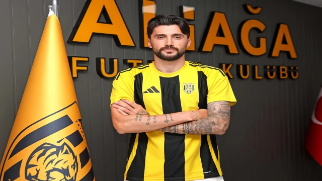 Aliağa FK Veli Çetin'le imzaladı
