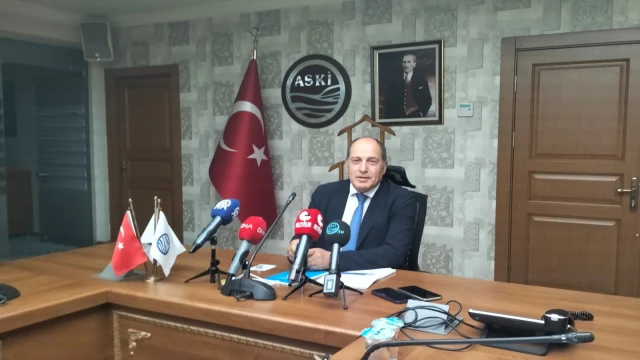 ASKİ Genel Müdürü Akçay: Ankara'nın barajlarında 170-180 günlük su var