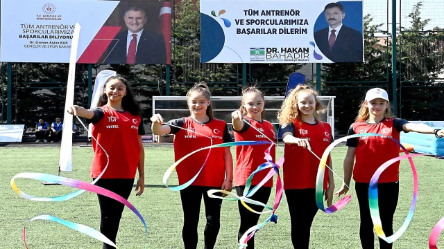 Bahçelievler'de GSB Spor Okulları açılış töreni yapıldı