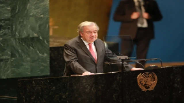 BM Genel Sekreteri Guterres: Gazze’deki Filistinlilerin yaşadığı acıların gölgede kalmasına izin veremeyiz
