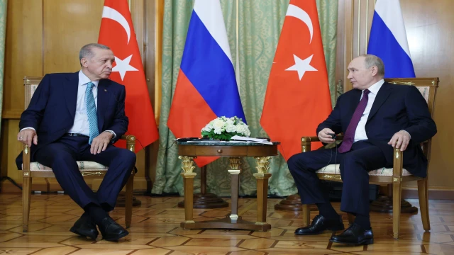 Cumhurbaşkanı Erdoğan, Putin ile görüştü