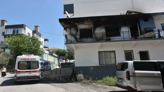 Evinde çıkan yangında öldü