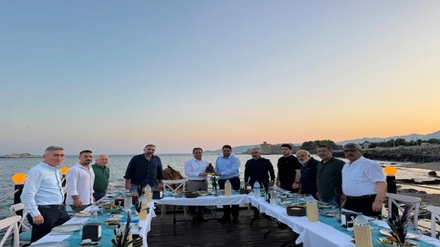 Kaymakam Bozdemir Onuruna Sanayi Odası’ndan Veda Yemeği