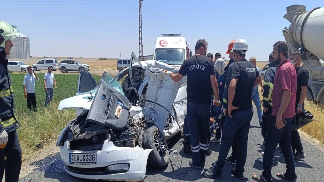 Mardin'de TIR ile otomobil çarpıştı: 2 ölü, 1 ağır yaralı