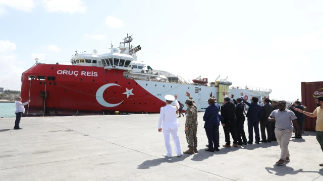 Oruç Reis, Somali'deki görevini tamamladı