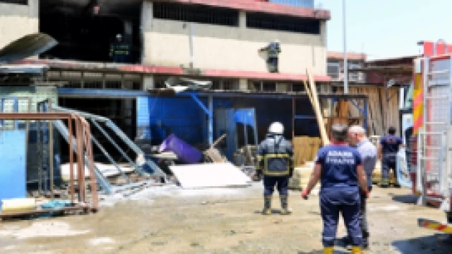 Oyun parkı malzemesi üretilen atölyede patlama: 3 işçi yaralı