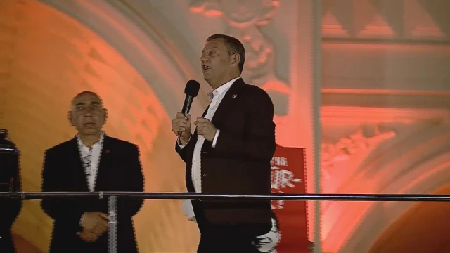 Özgür Özel, Büyükçekmece'de konuştu
