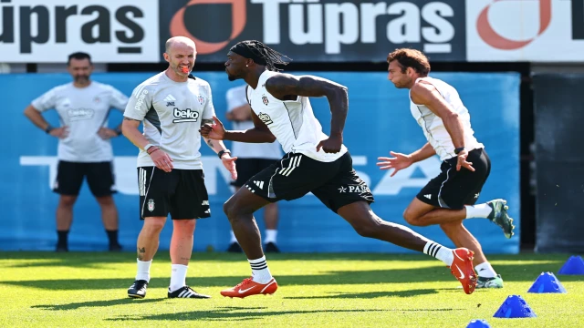 Beşiktaş, Shakhtar Donetsk maçı hazırlıklarını sürdürdü