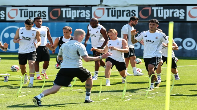  Beşiktaş, Shakhtar Donetsk maçının hazırlıklarına devam etti