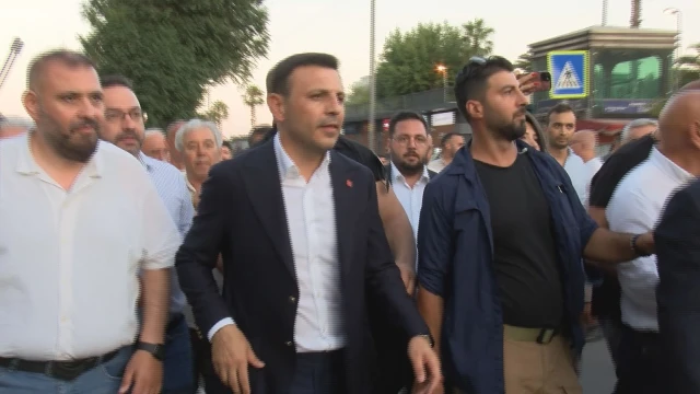 CHP İstanbul İl Başkanı Özgür Çelik emniyette ifade verdi