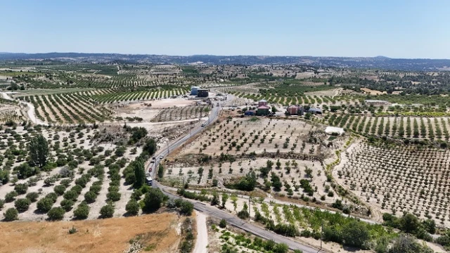 Gülnar'da 8 kilometrelik yol yenilendi